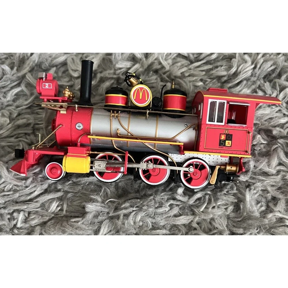 VTG Bachman Hawthorne Village Mcdonalds 50th Anniversary Train Set*Untested READ